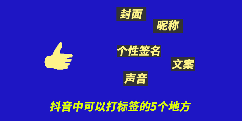 抖音内容打标签方法抖音标签是什么